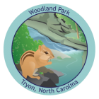 Collectible sticker for Woodland Park