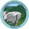 Collectible sticker for Hanging Rock State Park