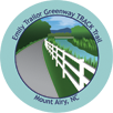 Collectible Sticker for Mount Airy's Emily B. Taylor Greenway