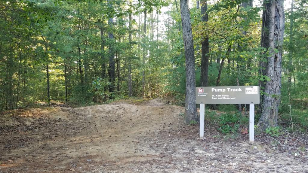 W. Kerr Scott Reservoir Pump Track Kids in Parks