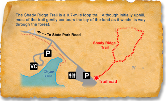 Claytor lake TRACK Trail sticker map