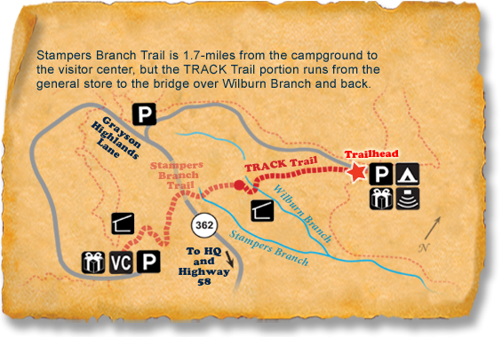 Grayson Highlands TRACK Trail map