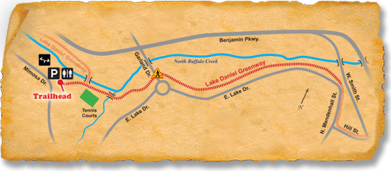 Daniels Park Trail Map Lake Daniel Park | Kids In Parks