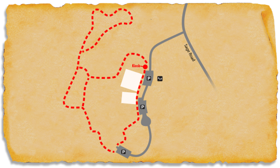 Map of Bethesda Park TRACK Trail
