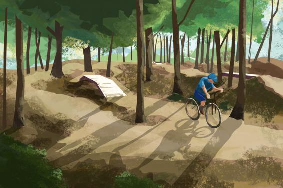 blue marsh bike trail