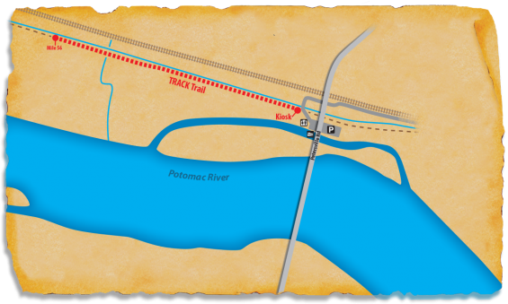 TRACK Trail map for C&O Brunswick