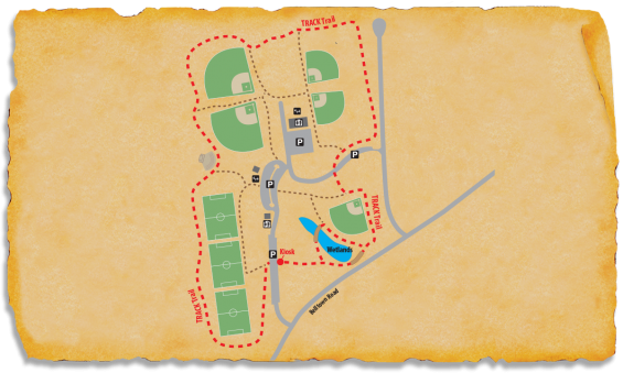 TRACK Trail Map at Granville Athletic Park