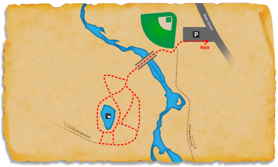 Map of Rimrock Park TRACK Trail