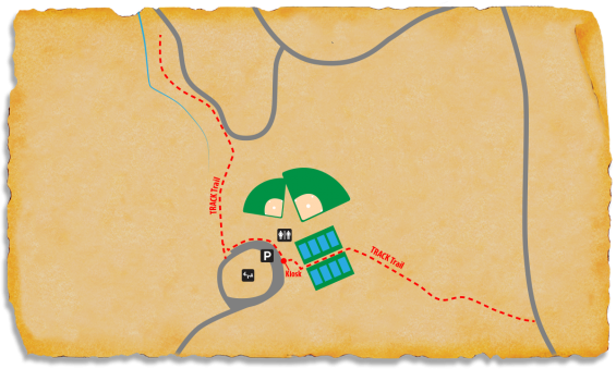 Map of Whippoorwill Park TRACK Trail