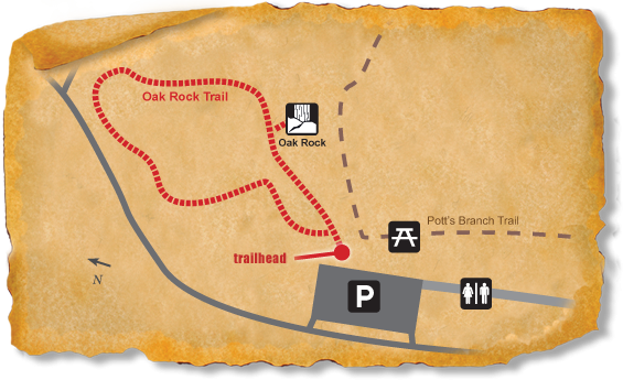 Map of TRACK Trail at William B. Umstead State Park