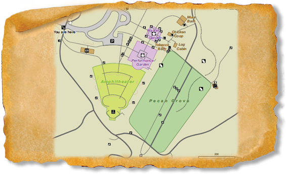 Map of TRACK Trail at E. Carroll Joyner Park