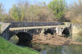 Conococheague Aqueduct over canal