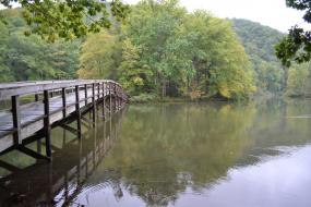 Bridge over water
