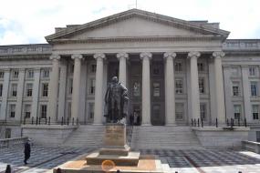 The Treasury Department Building
