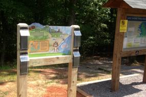 Kids in Parks trailhead sign