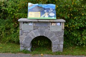 Kids in Parks trail head kiosk