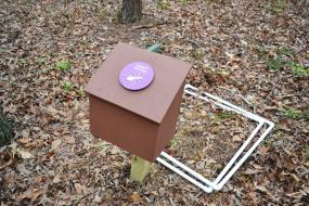 An equipment box at the insect station