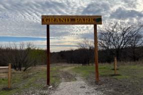Grand entrance at Grand Park