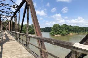 Trestle over the Broad River