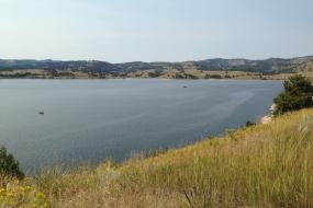the reservoir