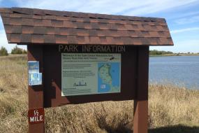 Disc Golf information kiosk