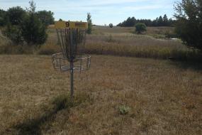 Hole 9 basket