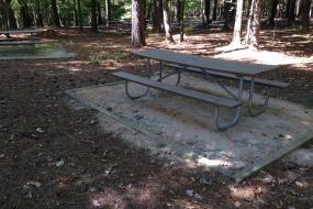 Picnic tables