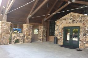 New River State Park Visitor's Center and Kids in Parks kiosk