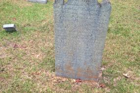 Historic grave stone
