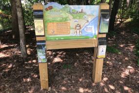 Trailhead sign