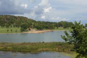 Lake on an overcast day