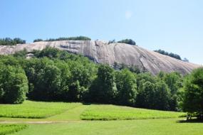 Stone mountain from the Homestead