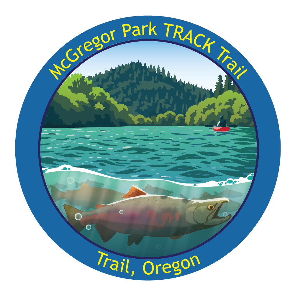 McGregor Park TRACK Trail sticker