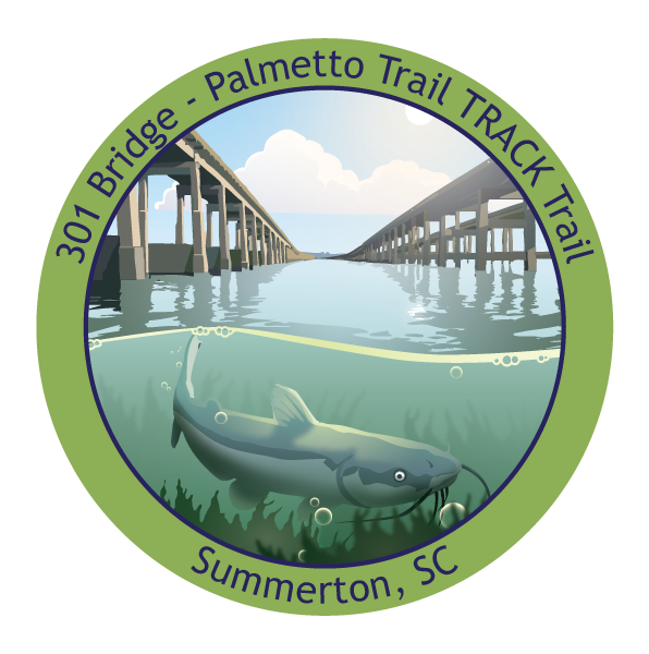 301 Bridge with Catfish in water