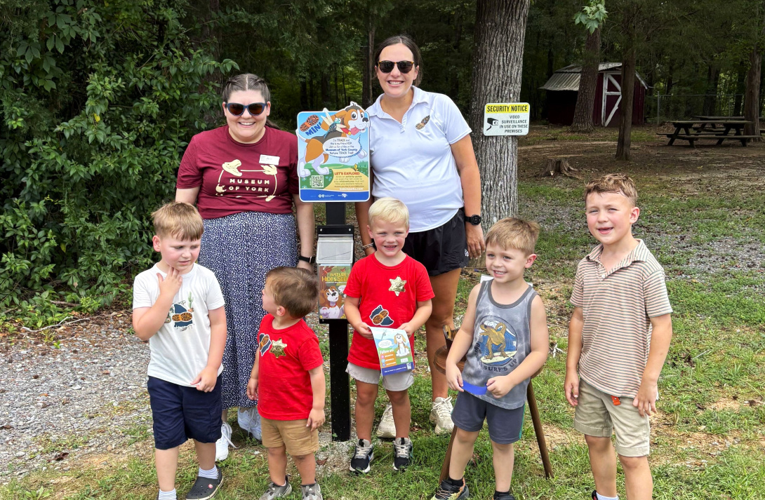 small grand opening at the museum of york county