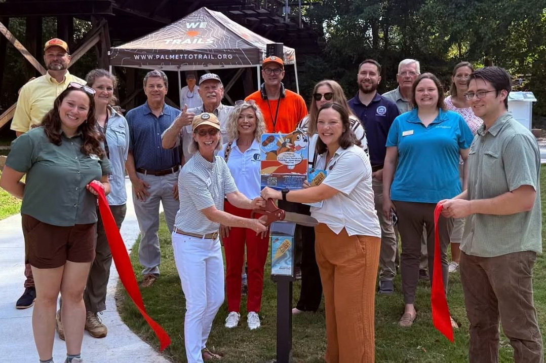 The grand opening of the broad river paddle trail