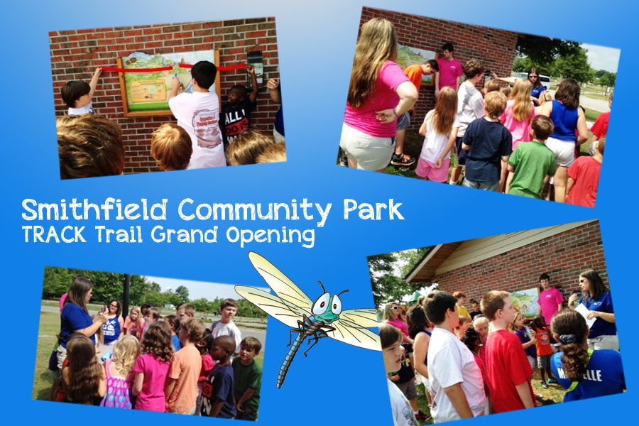 Smithfield Community Park TRACK Trail Grand Opening Kids in Parks